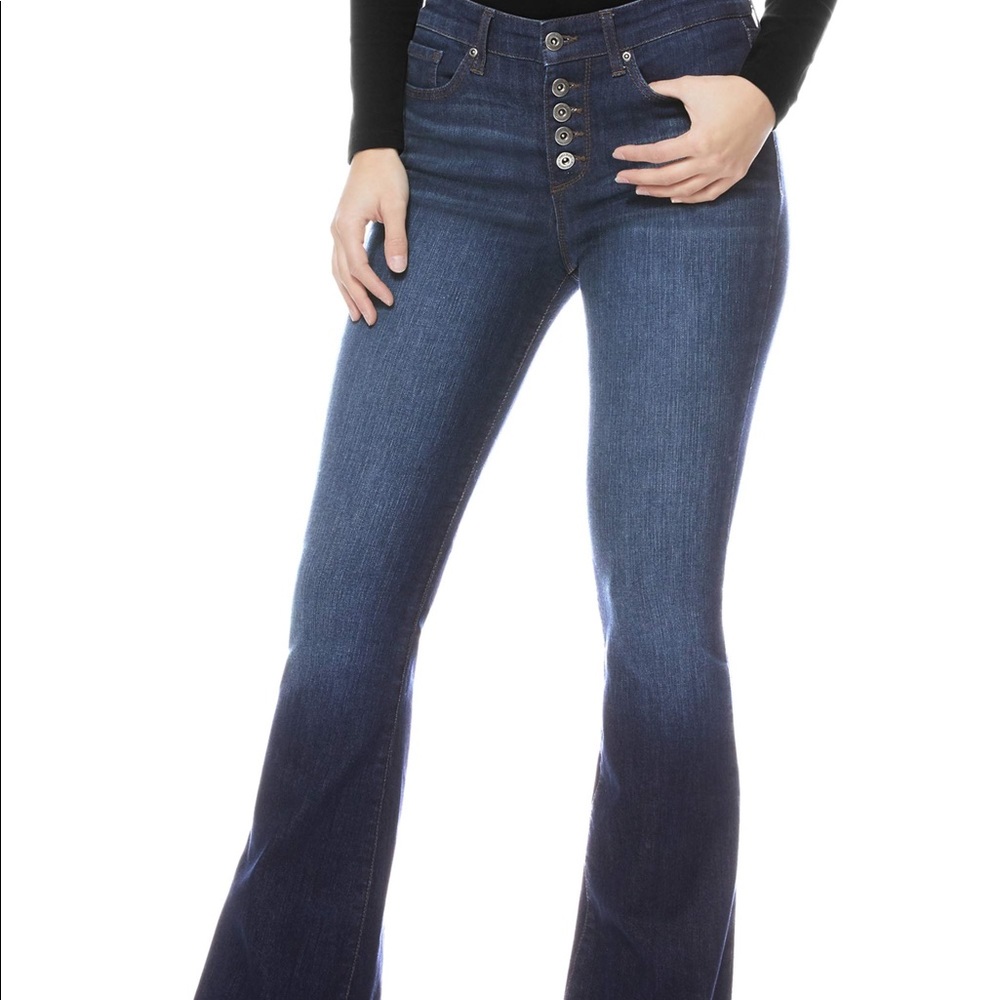 nwt sofia vergara flare jeans